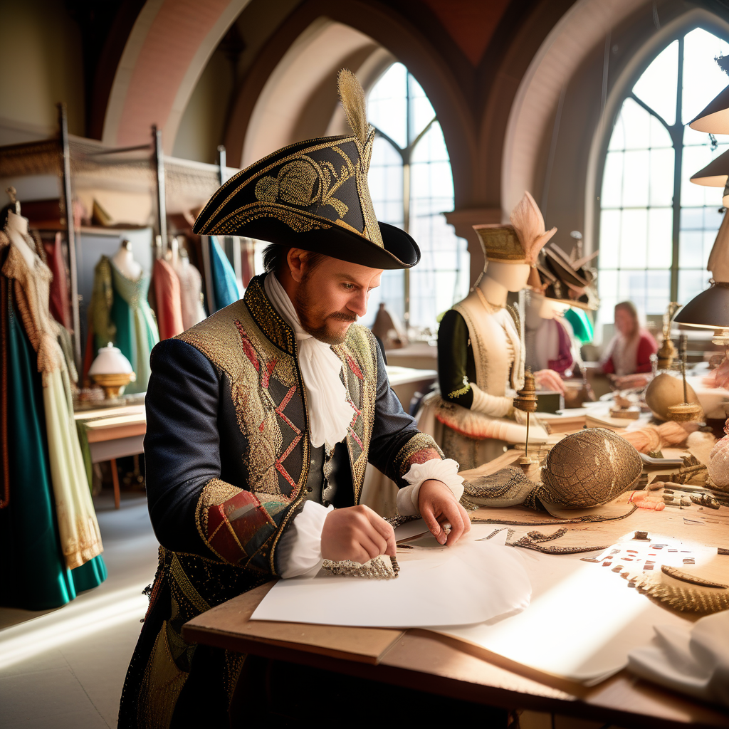 Atelier de carnaval pour préparer les costumes