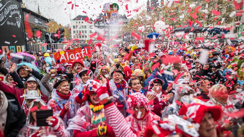 Le carnaval en Allemagne dans les rues de Cologne