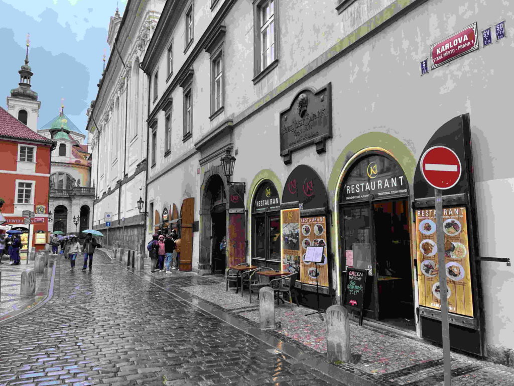 Avec Duolingo dans les rues de Prague
