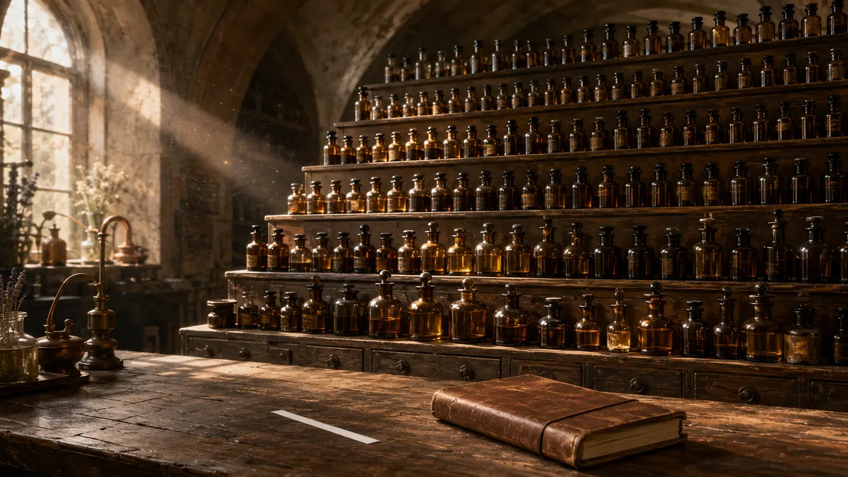L'orgue à parfums de Baptiste, héros du roman qui fait apprendre l'allemand sans l'étudier